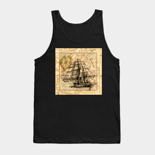 Sails In the Wind Tank Top by Dorcas